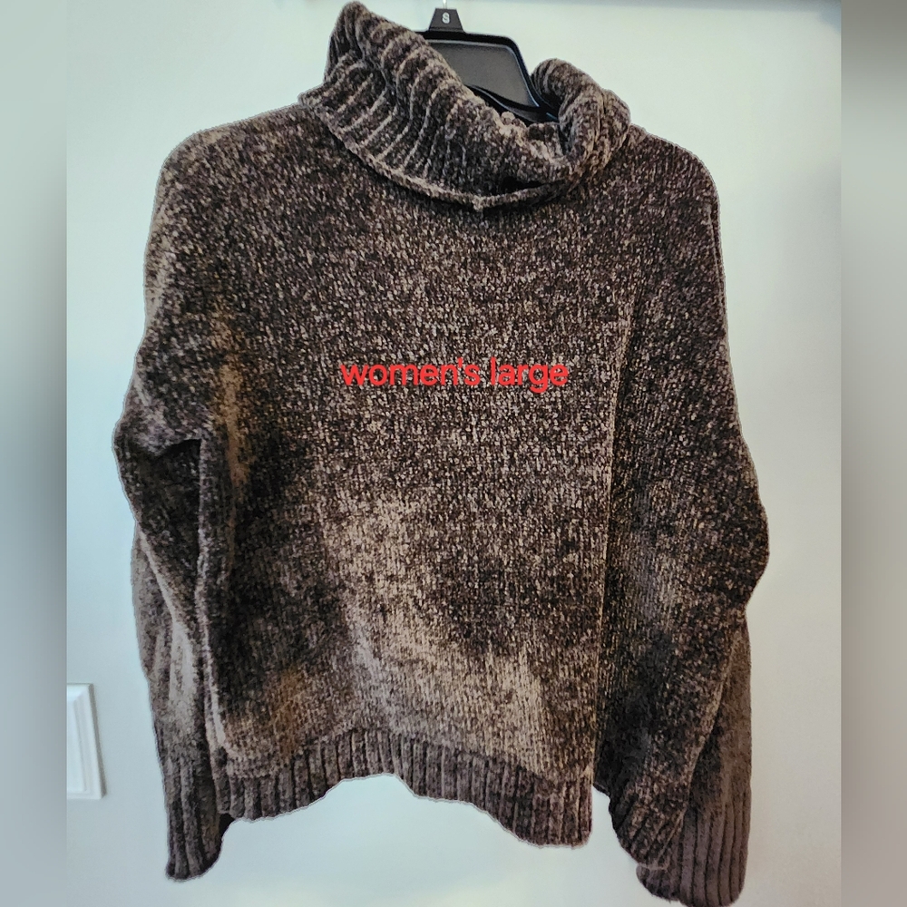 Women's chenille sweater